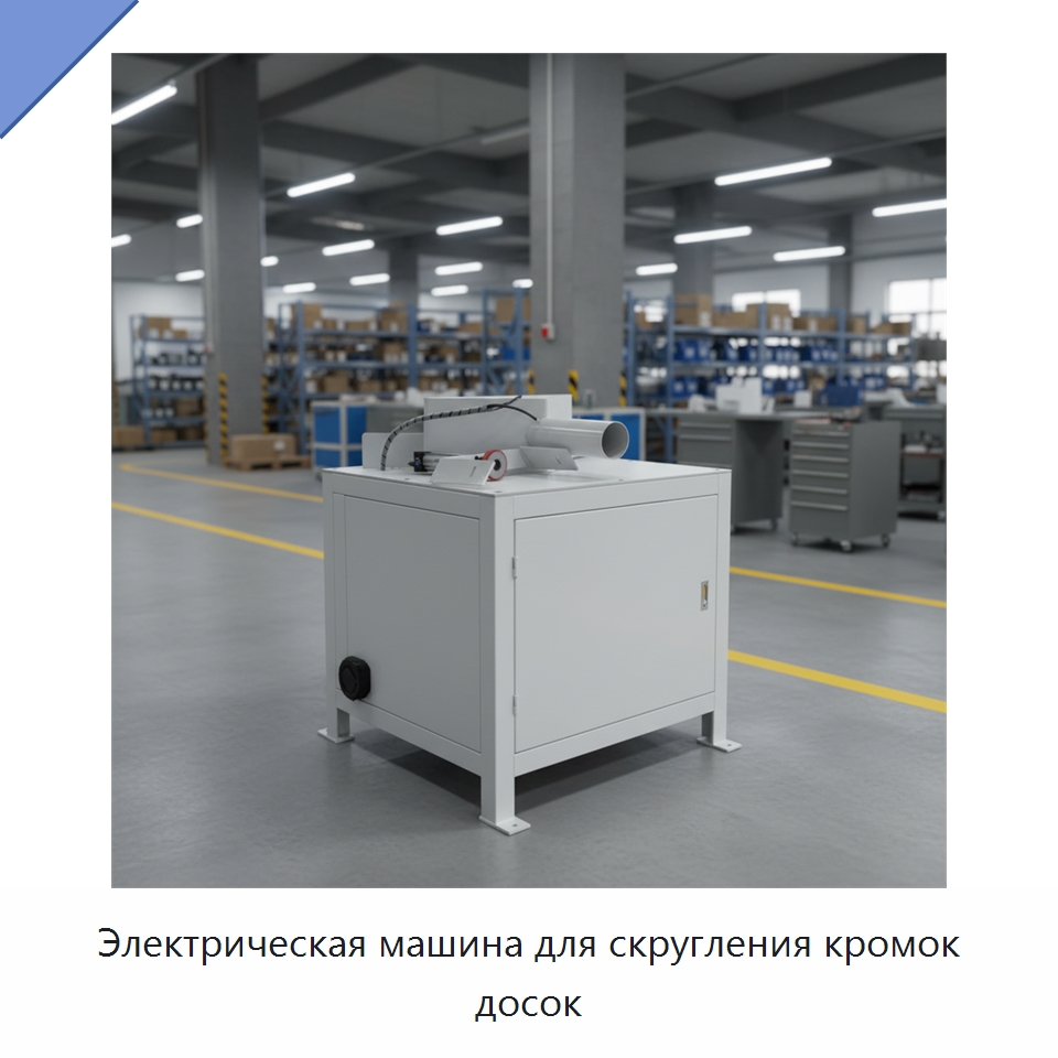 Электрическая машина для скругления кромок досок — Специальная строительная техника