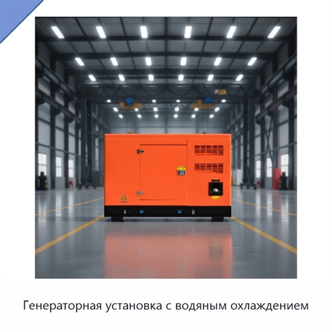 Генераторная установка с водяным охлаждением