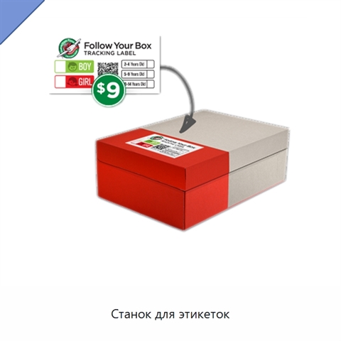 Станок для этикеток