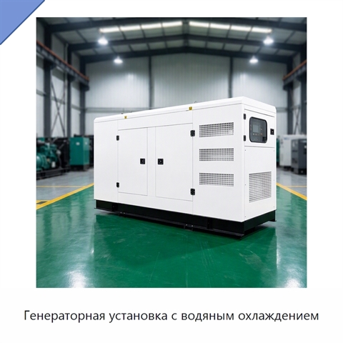 Генераторная установка с водяным охлаждением