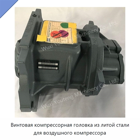 Винтовая компрессорная головка из литой стали для воздушного компрессора