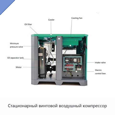 Стационарный винтовой воздушный компрессор