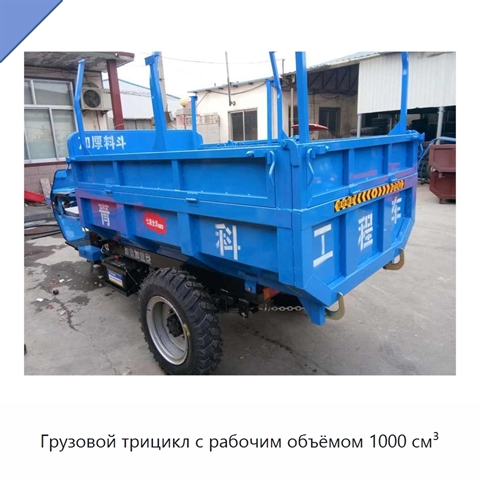 Грузовой трицикл с рабочим объёмом 1000 см³