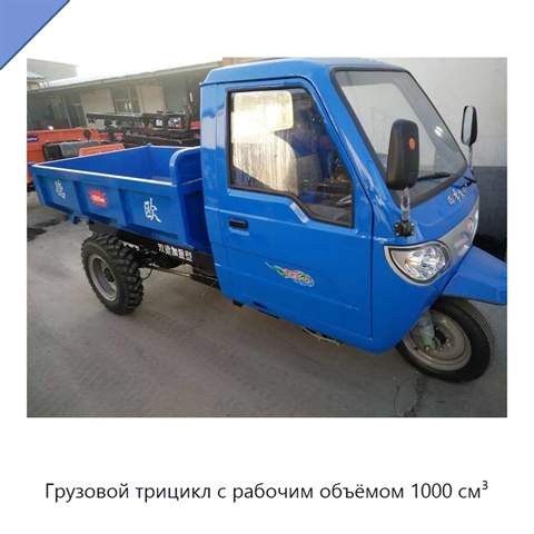 Грузовой трицикл с рабочим объёмом 1000 см³