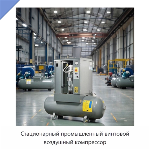 Стационарный промышленный винтовой воздушный компрессор