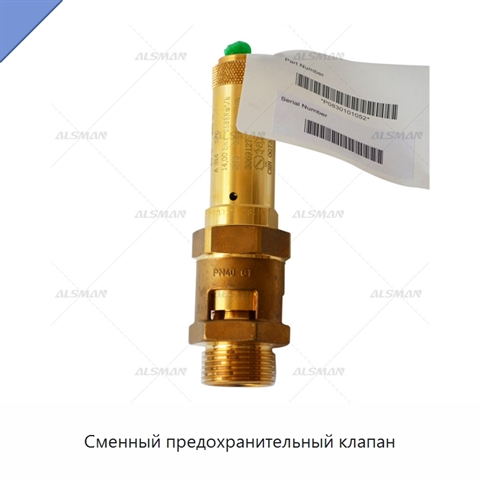 Сменный предохранительный клапан