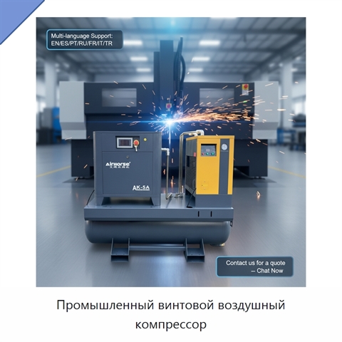 Промышленный винтовой воздушный компрессор