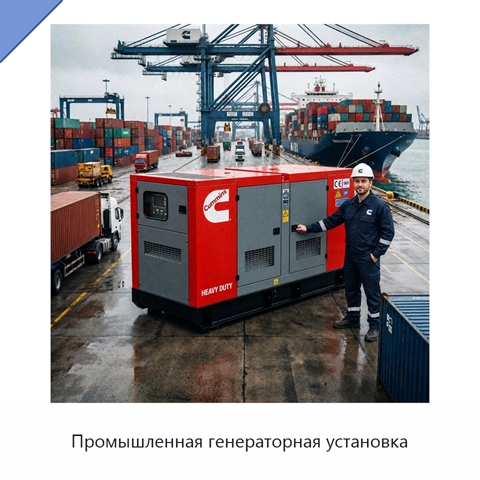 Промышленная генераторная установка