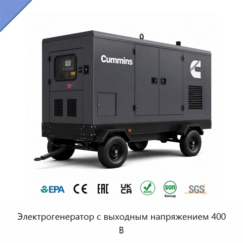Электрогенератор с выходным напряжением 400 В