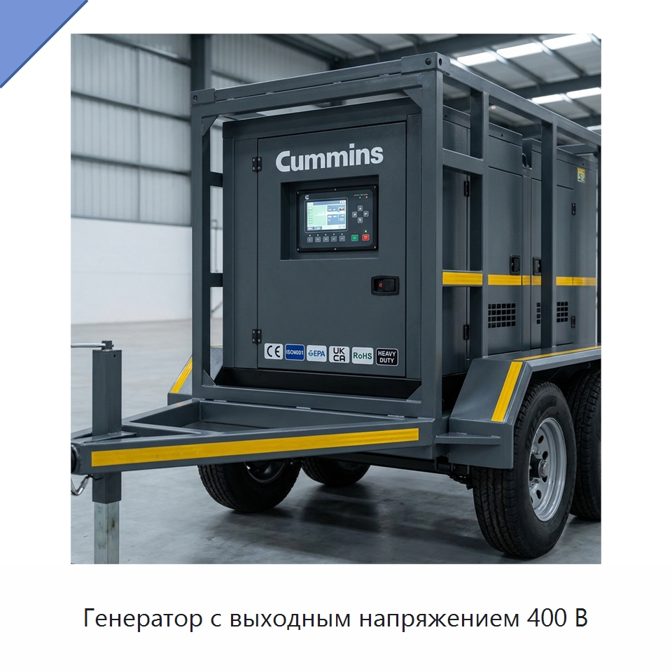 Генератор с выходным напряжением 400 В — Генерация электроэнергии