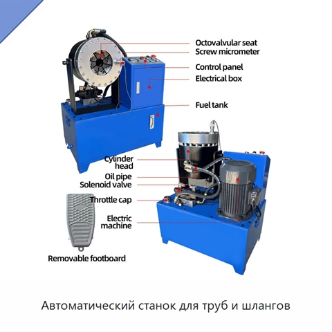 Автоматический станок для труб и шлангов