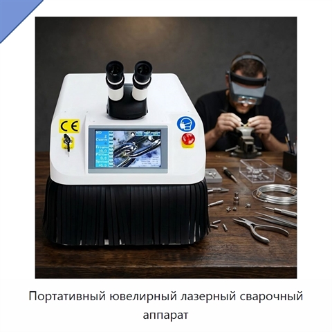 Портативный ювелирный лазерный сварочный аппарат