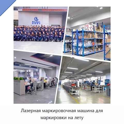 Лазерная маркировочная машина для маркировки на лету