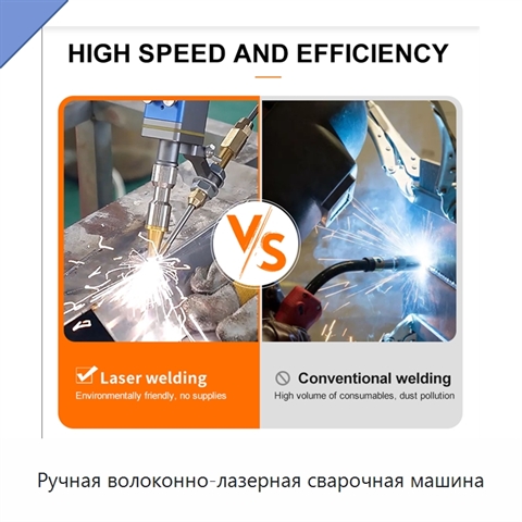 Ручная волоконно-лазерная сварочная машина