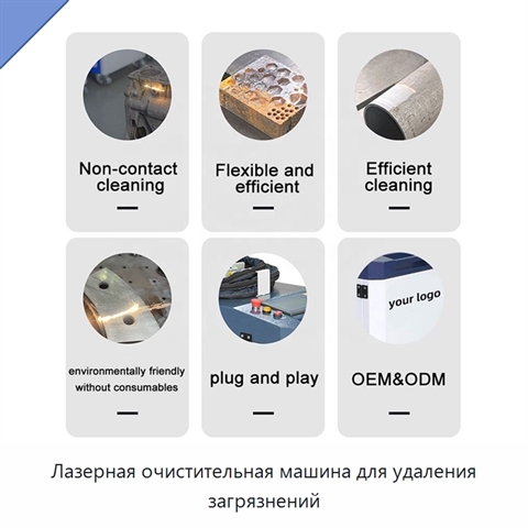 Лазерная очистительная машина для удаления загрязнений