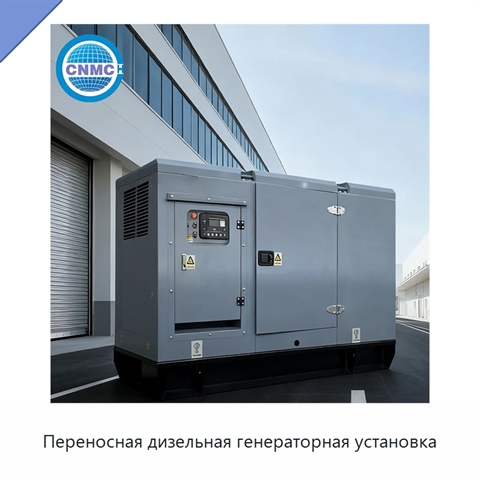 Переносная дизельная генераторная установка