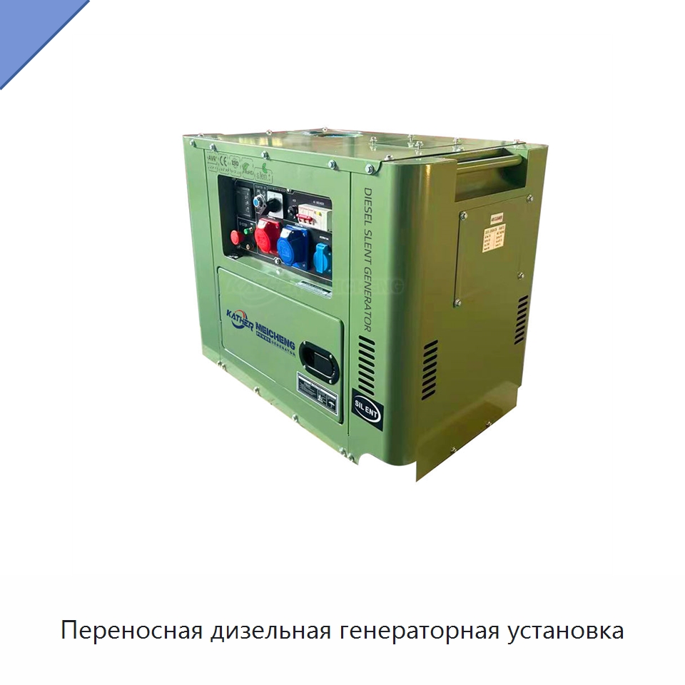 Переносная дизельная генераторная установка — Дизельные генераторы