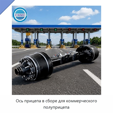 Ось прицепа в сборе для коммерческого полуприцепа