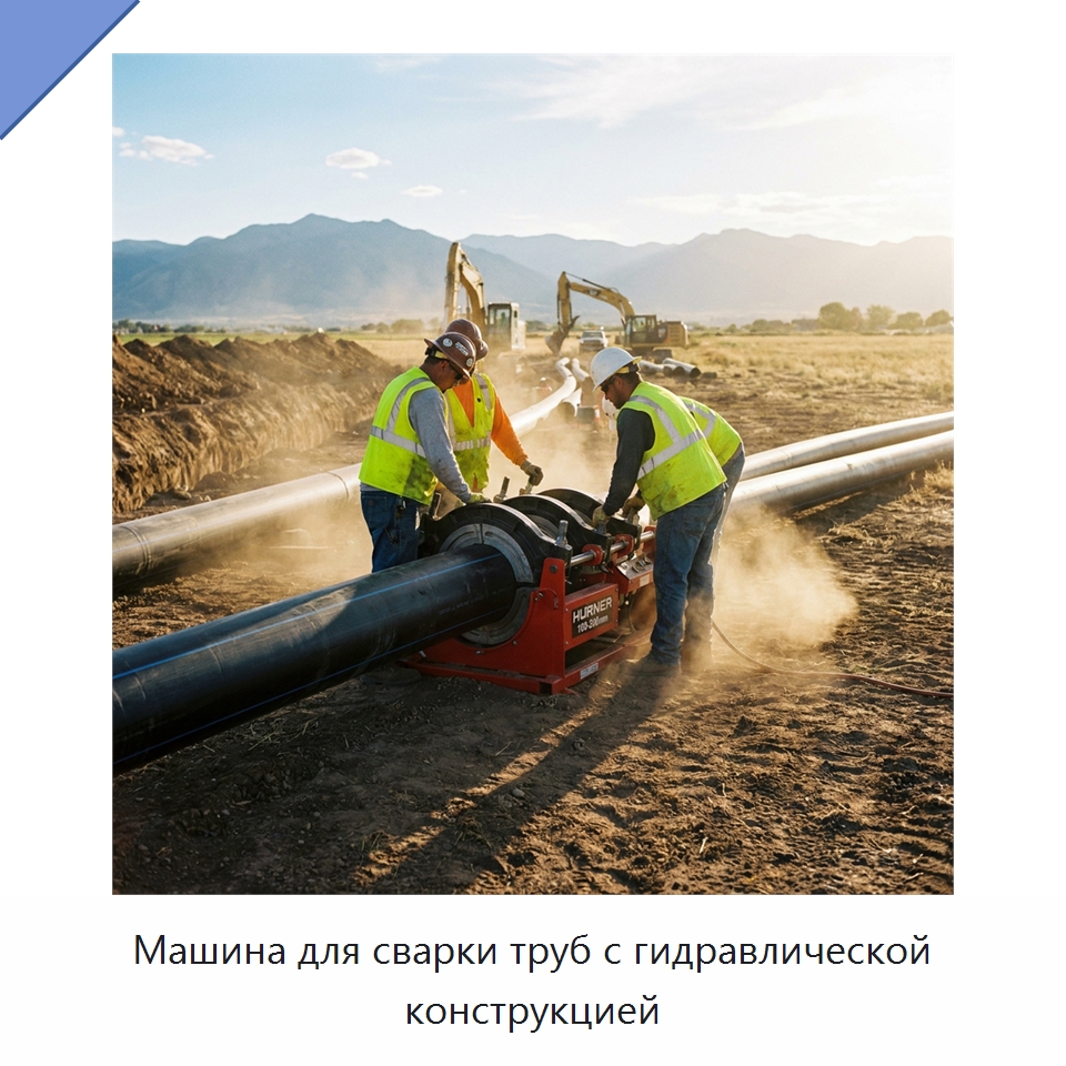 Машина для сварки труб с гидравлической конструкцией — Машины для стыковой сварки