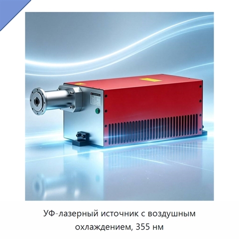 УФ-лазерный источник с воздушным охлаждением, 355 нм
