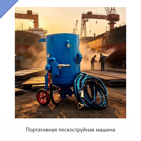 Портативная пескоструйная машина