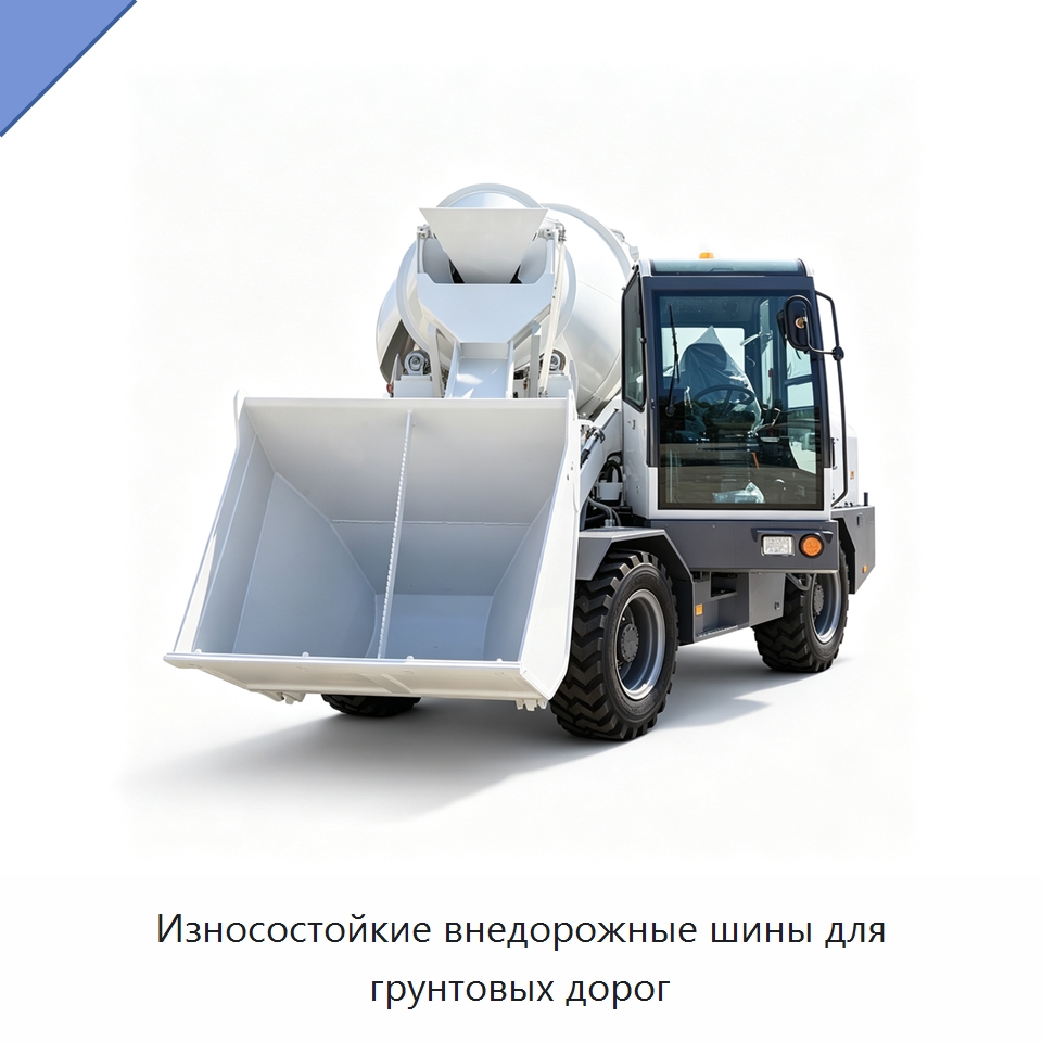 Износостойкие внедорожные шины для грунтовых дорог — Оборудование для работы с бетоном