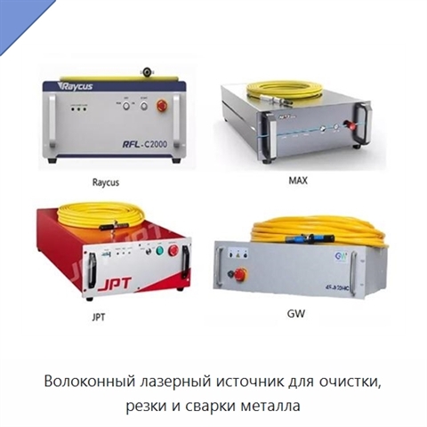 Волоконный лазерный источник для очистки, резки и сварки металла