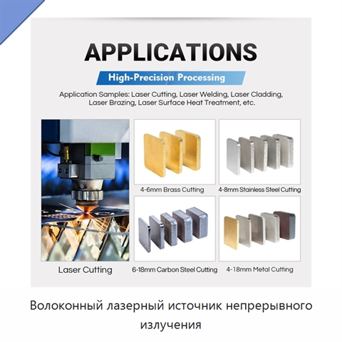 Волоконный лазерный источник непрерывного излучения