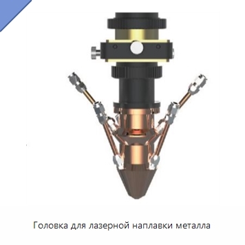 Головка для лазерной наплавки металла