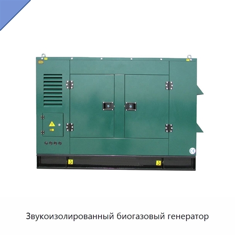 Звукоизолированный биогазовый генератор