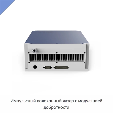 Импульсный волоконный лазер с модуляцией добротности