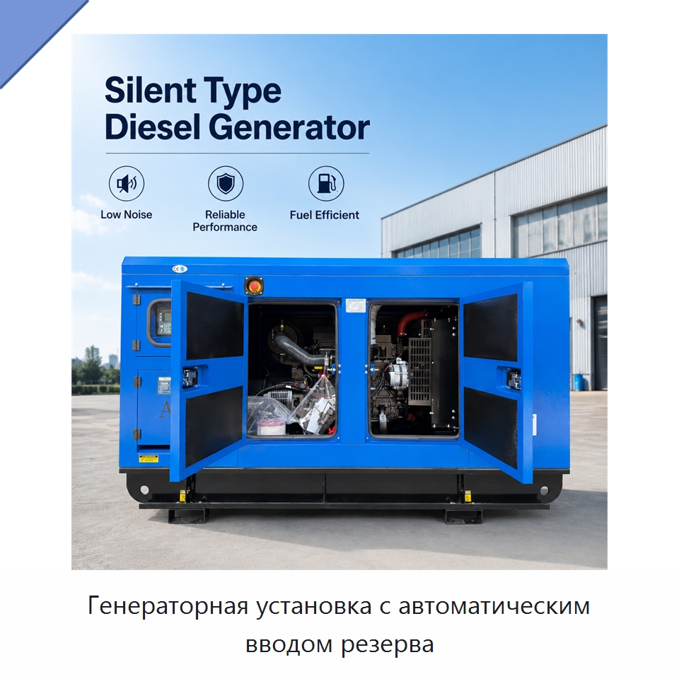 Генераторная установка с автоматическим вводом резерва — Дизельные генераторы