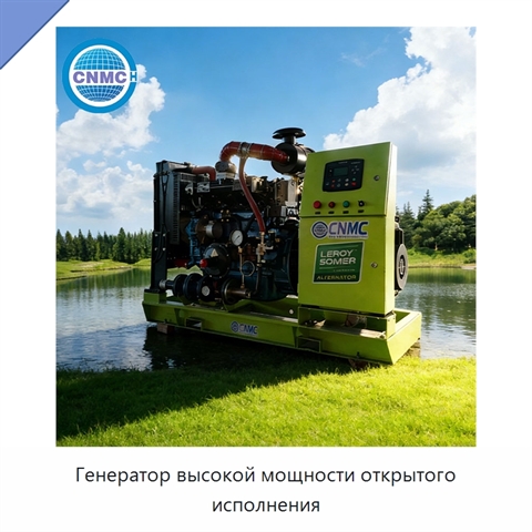 Генератор высокой мощности открытого исполнения