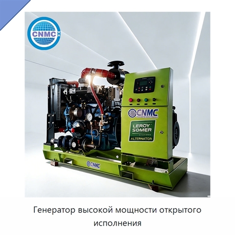 Генератор высокой мощности открытого исполнения