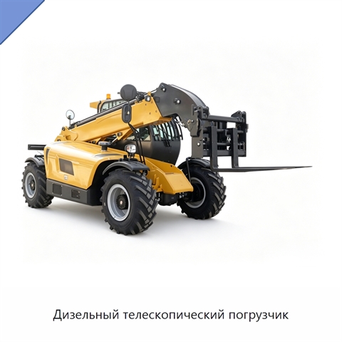 Дизельный телескопический погрузчик