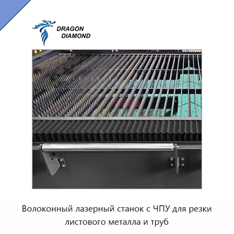 Волоконный лазерный станок с ЧПУ для резки листового металла и труб