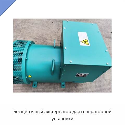 Бесщёточный альтернатор для генераторной установки
