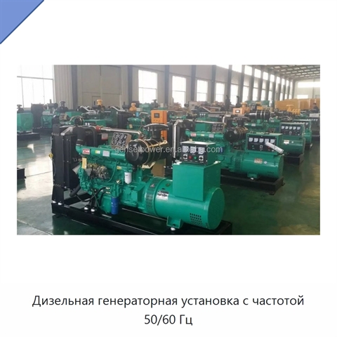 Дизельная генераторная установка с частотой 50/60 Гц