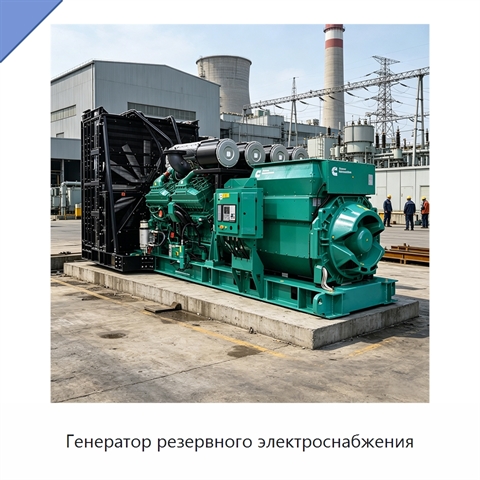 Генератор резервного электроснабжения