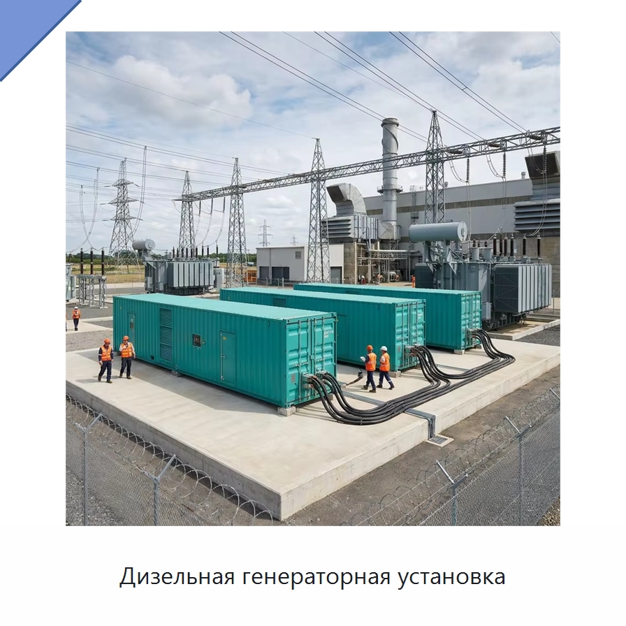 Дизельная генераторная установка — Дизельные генераторы