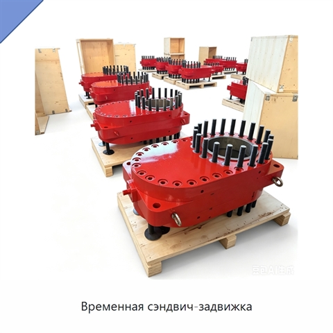 Временная сэндвич-задвижка