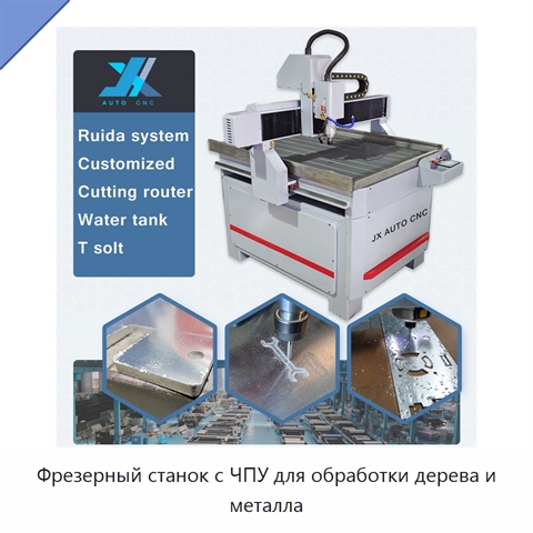 Фрезерный станок с ЧПУ для обработки дерева и металла