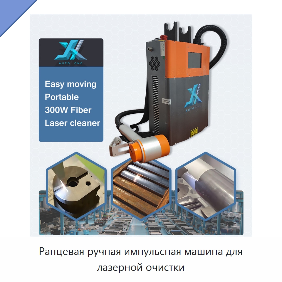 Ранцевая ручная импульсная машина для лазерной очистки — Установки лазерной очистки