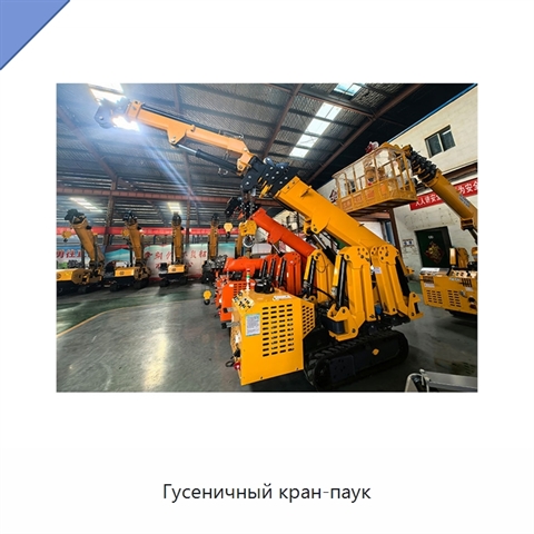 Гусеничный кран-паук