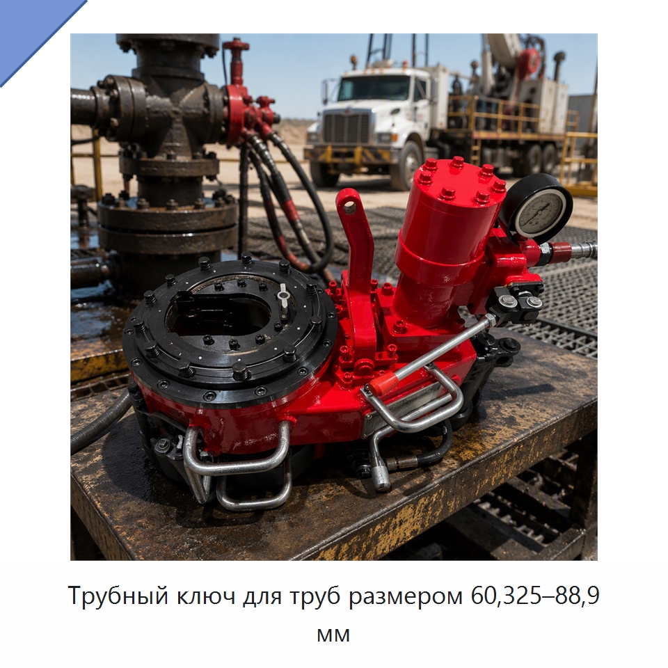 Трубный ключ для труб размером 60,325–88,9 мм — Горнодобывающее оборудование