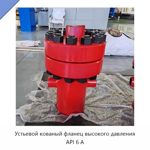 Устьевой кованый фланец высокого давления API 6 А