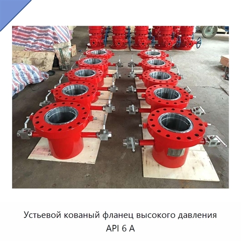 Устьевой кованый фланец высокого давления API 6 А