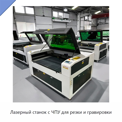 Лазерный станок с ЧПУ для резки и гравировки