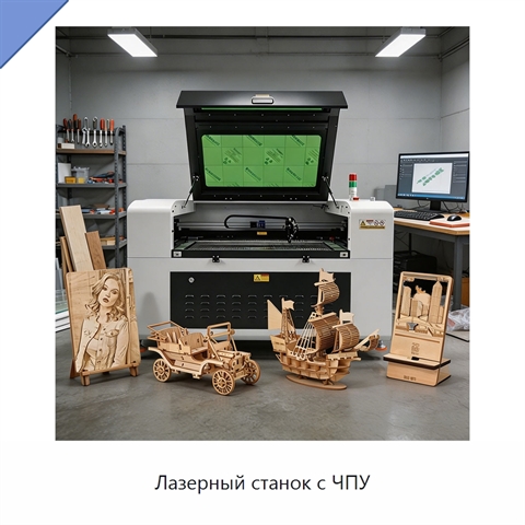Лазерный станок с ЧПУ