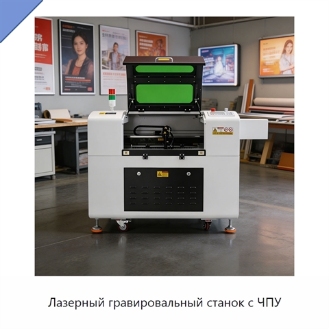 Лазерный гравировальный станок с ЧПУ